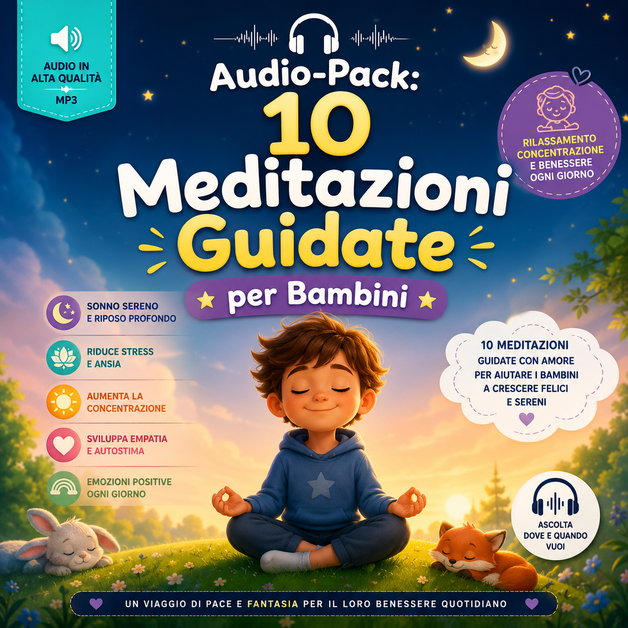 Audio-Pack 10 Meditazioni Guidate